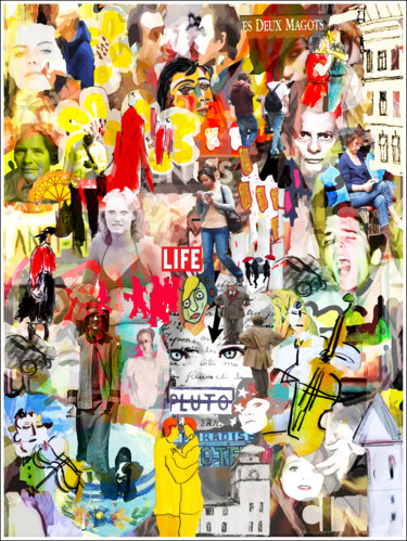 Digital Arts titled "CITY DWELLERS" by Jean Mirre, Original Artwork