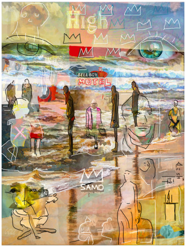 Digital Arts titled "DAYDREAM IN OLERON" by Jean Mirre, Original Artwork