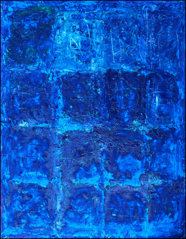 Картина под названием "Heaven's Door" - Jean Mirre, Подлинное произведение искусства, Масло Установлен на Деревянная рама дл…