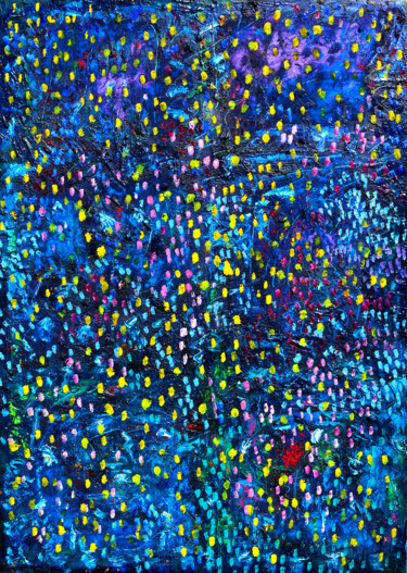 Картина под названием "Soir d'été" - Jean Mirre, Подлинное произведение искусства, Масло Установлен на Деревянная рама для н…
