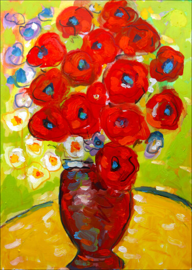 绘画 标题为“Façon Van Gogh” 由Jean Mirre, 原创艺术品, 油