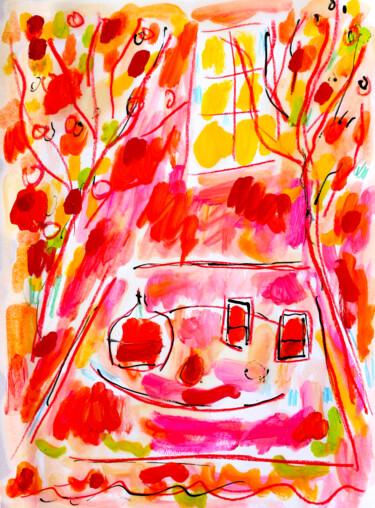 Картина под названием "Sunny november" - Jean Mirre, Подлинное произведение искусства, Масло