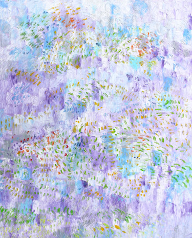 Картина под названием "SUMMER DREAM" - Jean Mirre, Подлинное произведение искусства, Масло Установлен на Деревянная рама для…