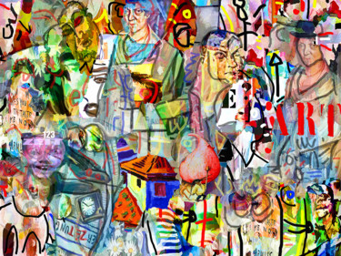 Arte digital titulada "ARTIST" por Jean Mirre, Obra de arte original
