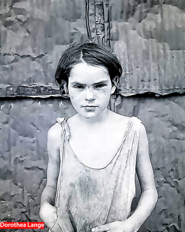 Arte digital titulada "CHILD" por Jean Mirre, Obra de arte original