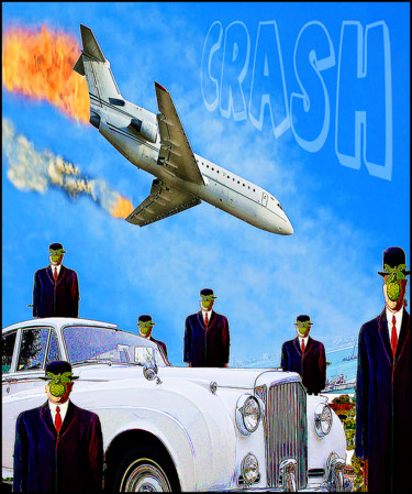 Digital Arts titled "CRASH" by Jean Mirre, Original Artwork