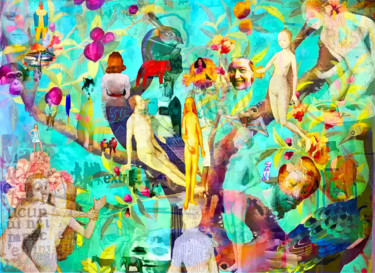 Цифровое искусство под названием "YSL" - Jean Mirre, Подлинное произведение искусства
