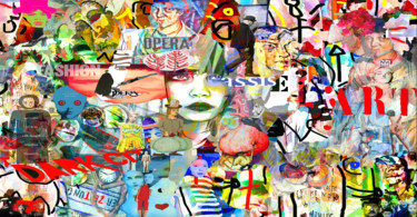 Digital Arts titled "CASSIS" by Jean Mirre, Original Artwork