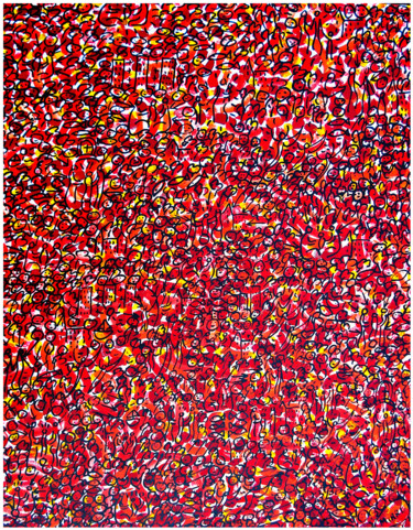 Arte digital titulada "SCARLET" por Jean Mirre, Obra de arte original