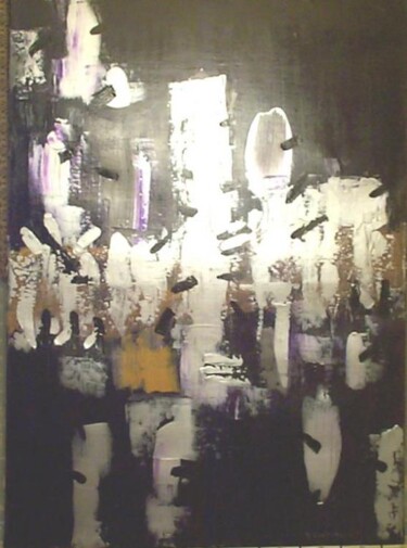 Painting titled "Adhésifs" by Jeanne Ingrassia, Original Artwork