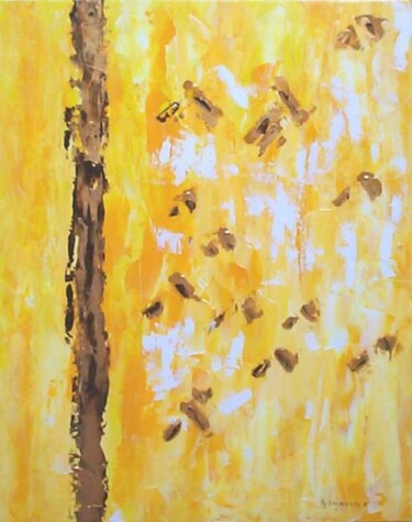 Painting titled "Evasion" by Jeanne Ingrassia, Original Artwork