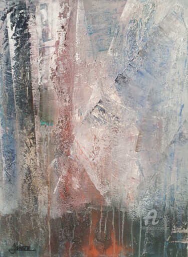 Pittura intitolato "Abstrait 1" da Jeanne Lorente, Opera d'arte originale, Acrilico