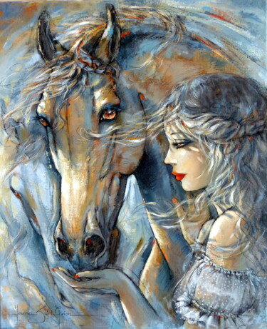 Peinture intitulée "Rouge coeur" par Jeanne Saint Chéron, Œuvre d'art originale, Acrylique Monté sur Châssis en bois