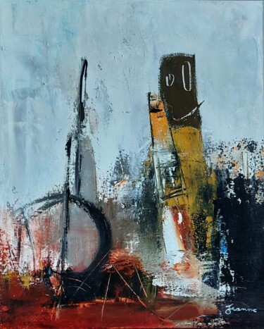 Peinture intitulée "REF 32-14  -  Jour…" par Jeanne, Œuvre d'art originale, Acrylique Monté sur Châssis en bois