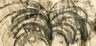 Pintura intitulada "AU BON PLAISIR" por Jeannette Allary, Obras de arte originais, Tinta