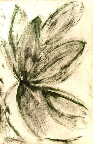 Desenho intitulada "BELLE NATURE" por Jeannette Allary, Obras de arte originais, Tinta