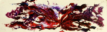 VOLEUR DE FEU Peinture intitulée "VOLEUR DE FEU" par Jeannette Allary, Œuvre d'art originale, Huile