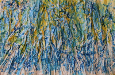 Pittura intitolato "HOMMAGE 1" da Jeannette Allary, Opera d'arte originale, Acquarello