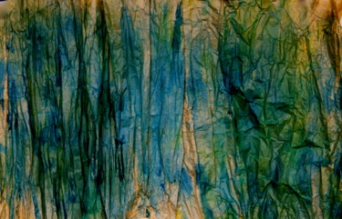 Peinture intitulée "FORET de BROCELIANDE" par Jeannette Allary, Œuvre d'art originale, Aquarelle