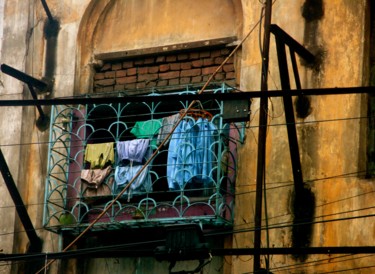 Fotografía titulada "COULEURS INDIENNES" por Jeannette Allary, Obra de arte original