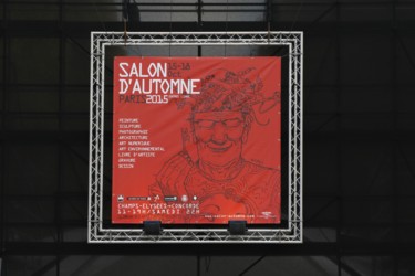 Фотография под названием "AFFICHE SALON AUTOM…" - Jeannette Allary, Подлинное произведение искусства