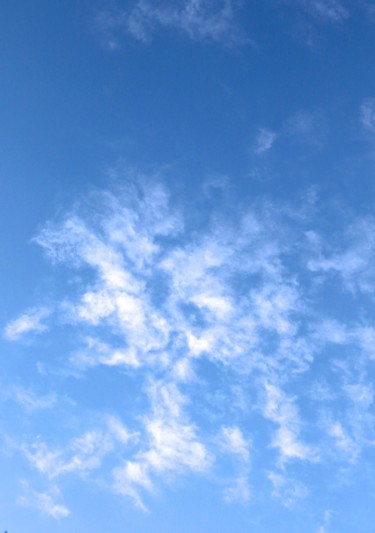 Photographie intitulée "CIEL DE NOVEMBRE" par Jeannette Allary, Œuvre d'art originale