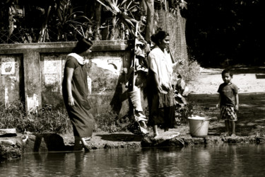 Fotografia intitulada "LA VIE AU FIL DE L'…" por Jeannette Allary, Obras de arte originais