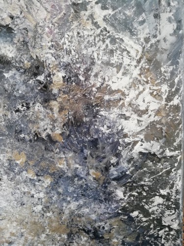 Peinture intitulée "Symphonie de gris" par Jm Peintures Morelle, Œuvre d'art originale, Huile