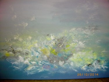 Peinture intitulée "l-eau-vive.jpg" par Jeannine Morelle Peintures, Œuvre d'art originale