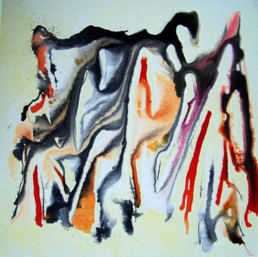 Peinture intitulée "Danse" par Jeanpaquet, Œuvre d'art originale, Huile
