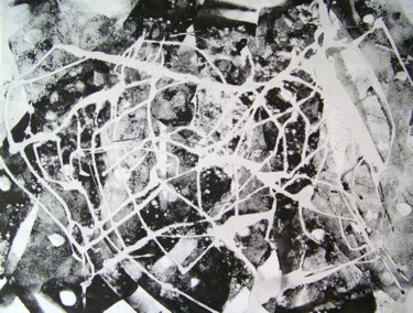 Peinture intitulée "Labyrinthe" par Jeanpaquet, Œuvre d'art originale, Huile