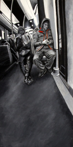 Solitude(s) 1 Peinture intitulée "Solitude(s) 1" par Jeanpaul Tarasco, Œuvre d'art originale, Acrylique