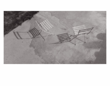 Deux chaises Photographie intitulée "Deux chaises" par Jeanpaul Zak, Œuvre d'art originale, Photographie numérique