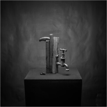 Photography titled "Nature morte numéro…" by Jean Turco, Original Artwork, Digital Photography Mounted on Other rigid panel
