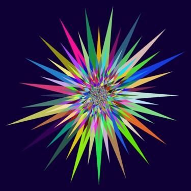 Star 1 - #1503 Digital Arts titled "Star 1 - #1503" by Jeb Gaither, Original Artwork, 2D Digital Work
