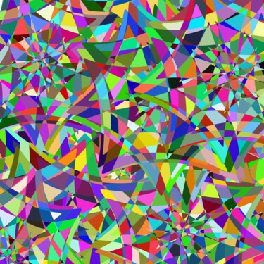 Arts numériques intitulée "Hidden Patterns - #…" par Jeb Gaither, Œuvre d'art originale, Travail numérique 2D