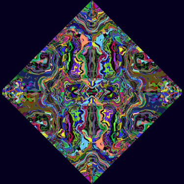 Digital Arts titled "Color Reflections #…" by Jeb Gaither, Original Artwork, 2D Digital Work