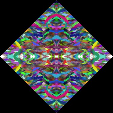 Arts numériques intitulée "Colorful Reflection…" par Jeb Gaither, Œuvre d'art originale, Travail numérique 2D