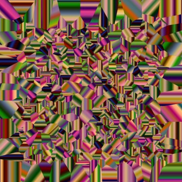 Digitale Kunst mit dem Titel "Entwined Ribbons #1…" von Jeb Gaither, Original-Kunstwerk, 2D digitale Arbeit