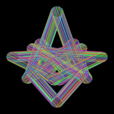 Arte digitale intitolato "Abstract Triangles…" da Jeb Gaither, Opera d'arte originale, Lavoro digitale 2D