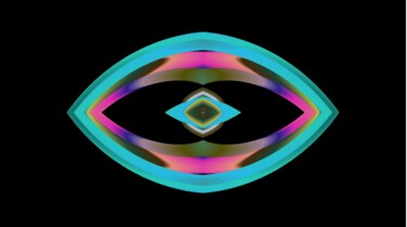 Digital Arts titled "Eye of Reflection #…" by Jeb Gaither, Original Artwork, 2D Digital Work