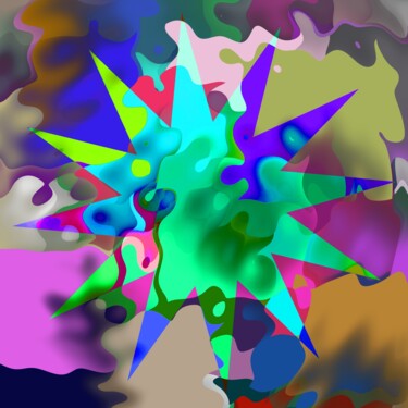 Star Power #1695 Digital Arts titled "Star Power #1695" by Jeb Gaither, Original Artwork, 2D Digital Work