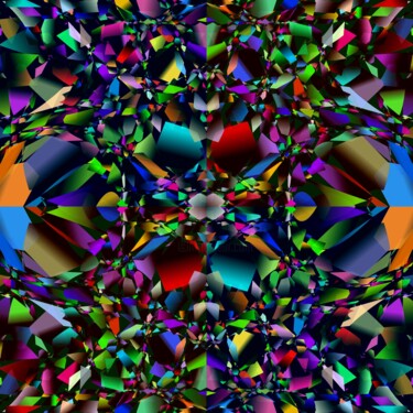 Digitale Kunst mit dem Titel "Colorful Excitement…" von Jeb Gaither, Original-Kunstwerk, 2D digitale Arbeit