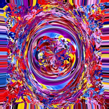 Arts numériques intitulée "Look Through A Wind…" par Jeb Gaither, Œuvre d'art originale, Travail numérique 2D