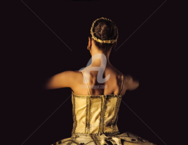 Fotografia intitulada "romantic ballettasse" por Jebell, Obras de arte originais, Light Painting