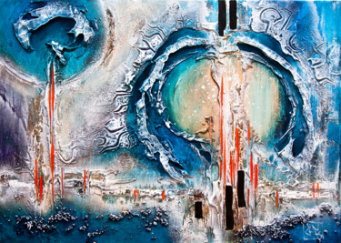 Schilderij getiteld "Creation of realiti…" door Jakub Jecminek, Origineel Kunstwerk, Acryl