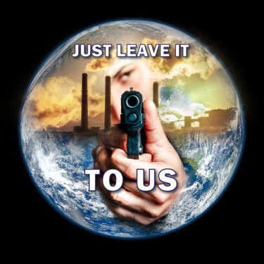 Just Leave It To Us Digitale Künste mit dem Titel "Just Leave It To Us" von Jeff Griffiths, Original-Kunstwerk, Foto-Montage