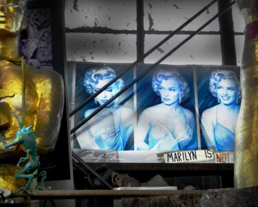 Фотография под названием "Marilyn Is" - Jeff Griffiths, Подлинное произведение искусства, Цифровая фотография