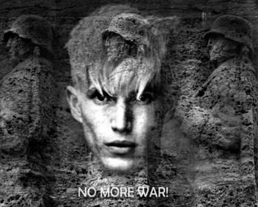 Arts numériques intitulée "NO MORE WAR!" par Jeff Griffiths, Œuvre d'art originale, Photographie numérique