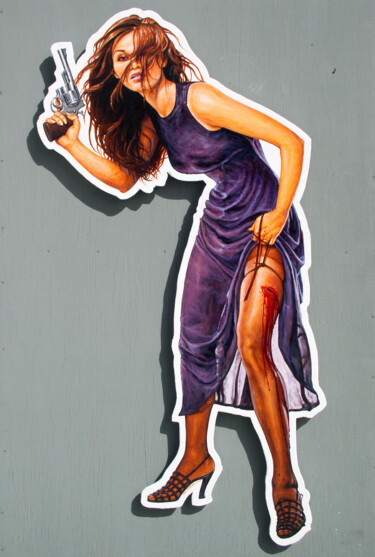 Malarstwo zatytułowany „This painting is ST…” autorstwa Jeff Cornish, Oryginalna praca, Olej